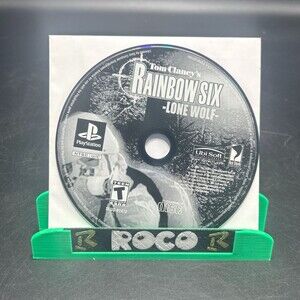 Tom Clancy's Rainbow Six Lone Wolf PS1 (Sony PlayStation, 2002) Disc Only